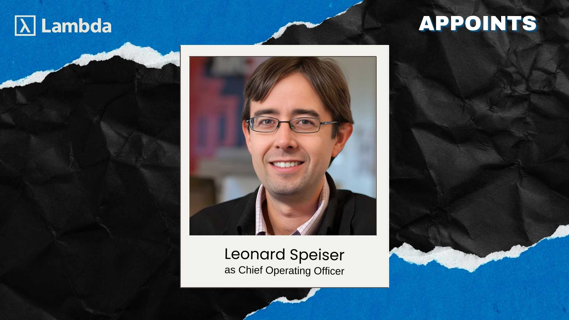 Lambda Appoints Former Clover CEO Leonard Speiser as COO