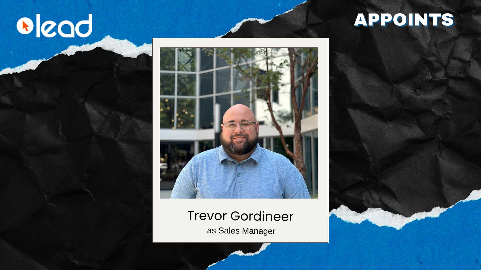 LeadVision Names Trevor Gordineer as Sales Manager for Growth