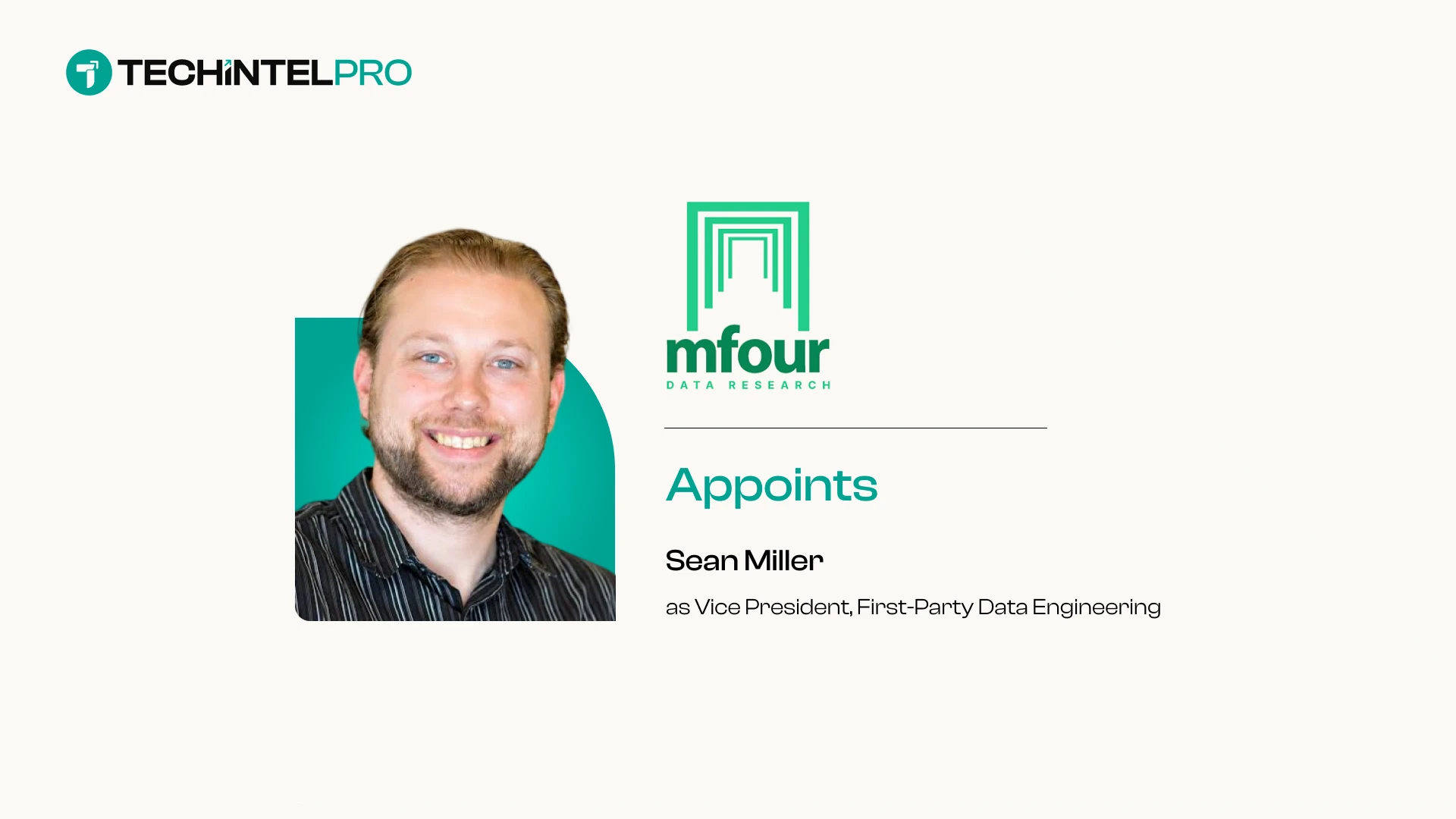 MFour Appoints Sean Miller VP First-Party Data Engineering