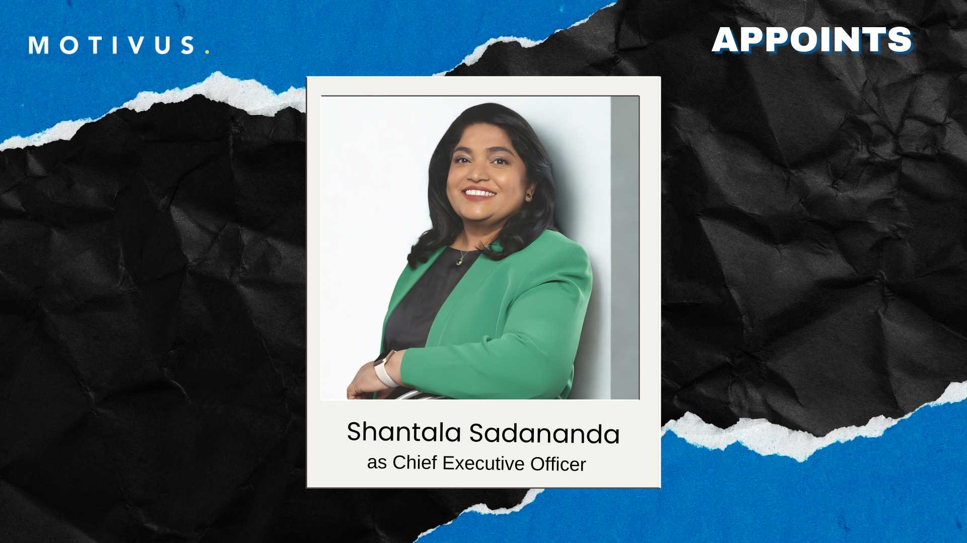 Motivus Appoints Shantala Sadananda as CEO to Lead Growth