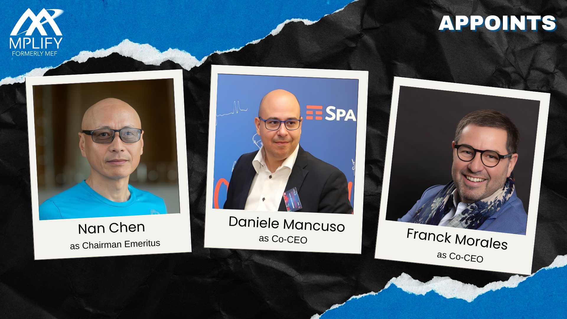Mplify Names Daniele Mancuso and Franck Morales as Co-CEOs