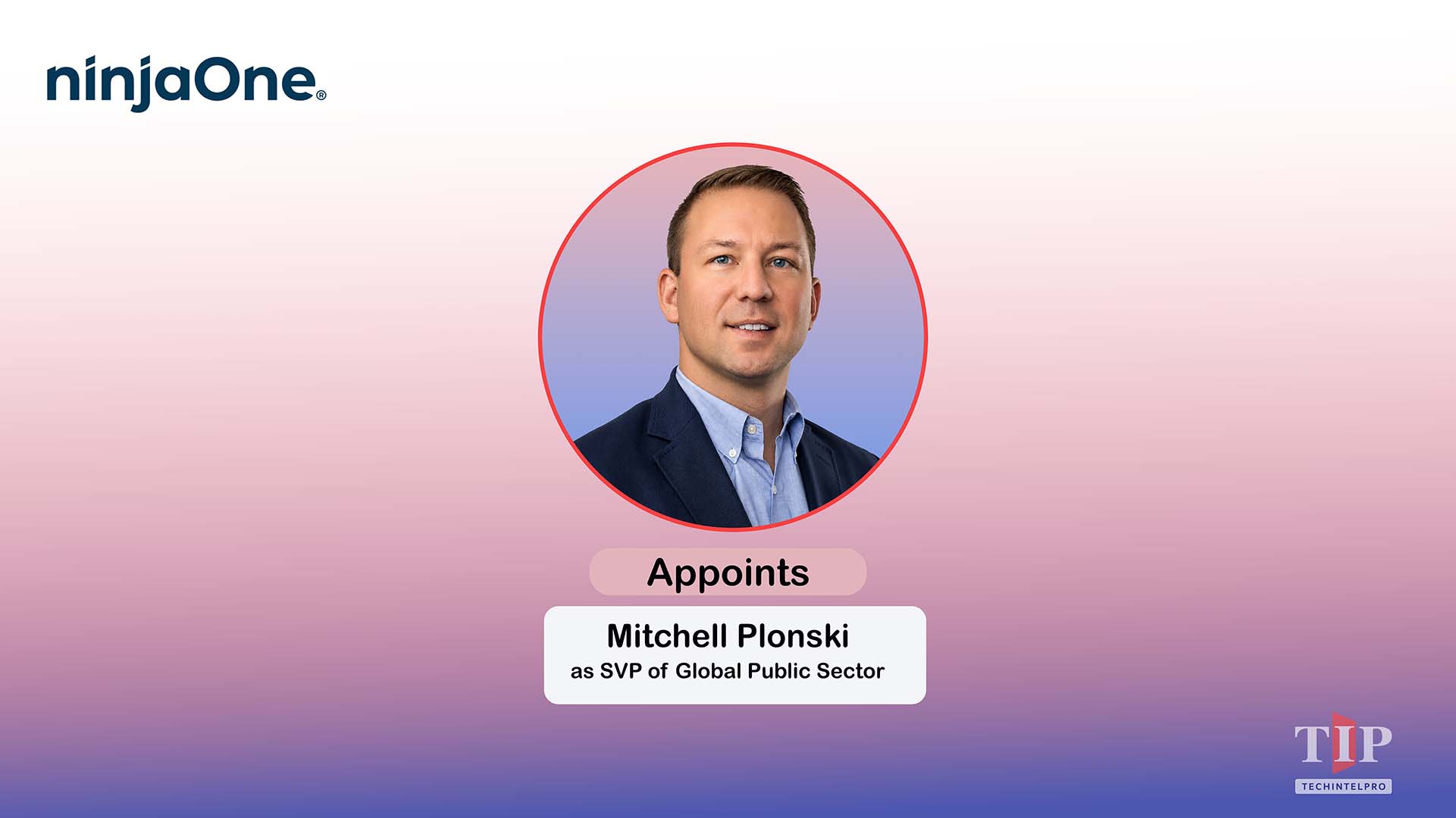 NinjaOne Appoints Mitchell Plonski as SVP of Global Public Sector