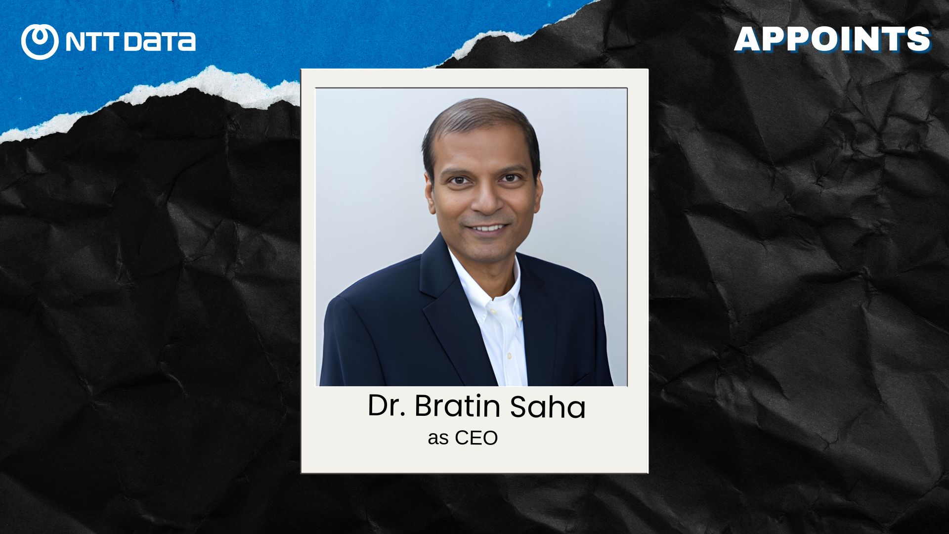 NTT DATA Names Ex-NVIDIA, AWS AI Leader Bratin Saha as AIVista CEO