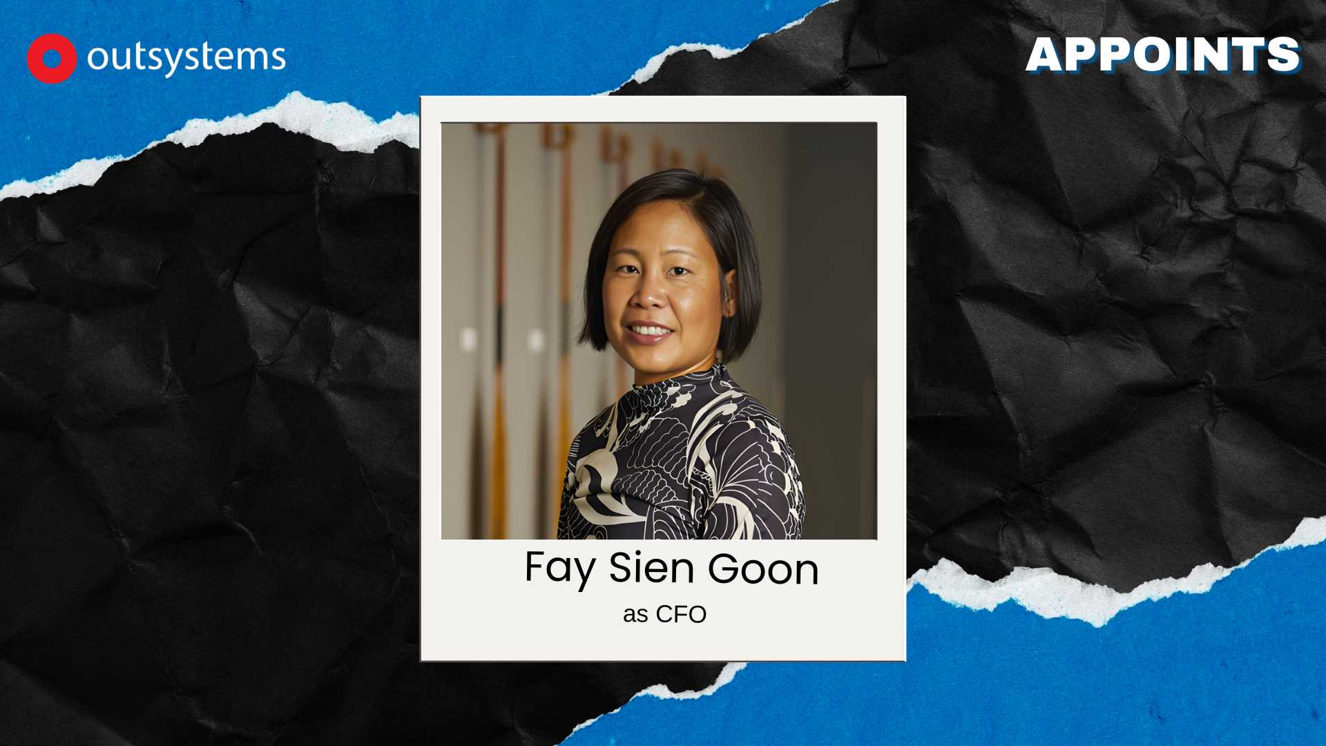 OutSystems Appoints SaaS Veteran Fay Sien Goon as New CFO