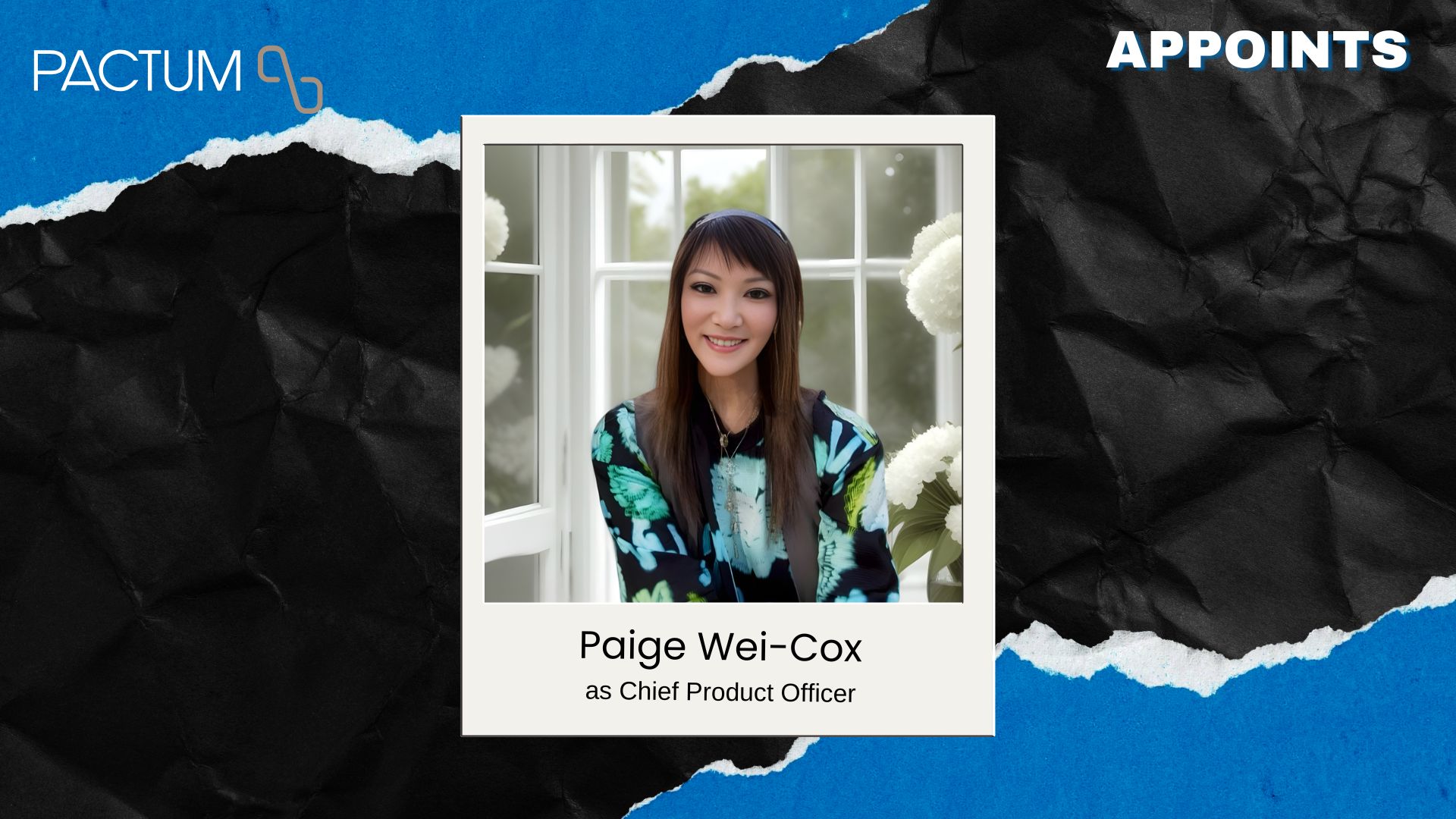 Pactum Appoints Paige Wei-Cox as Chief Product Officer