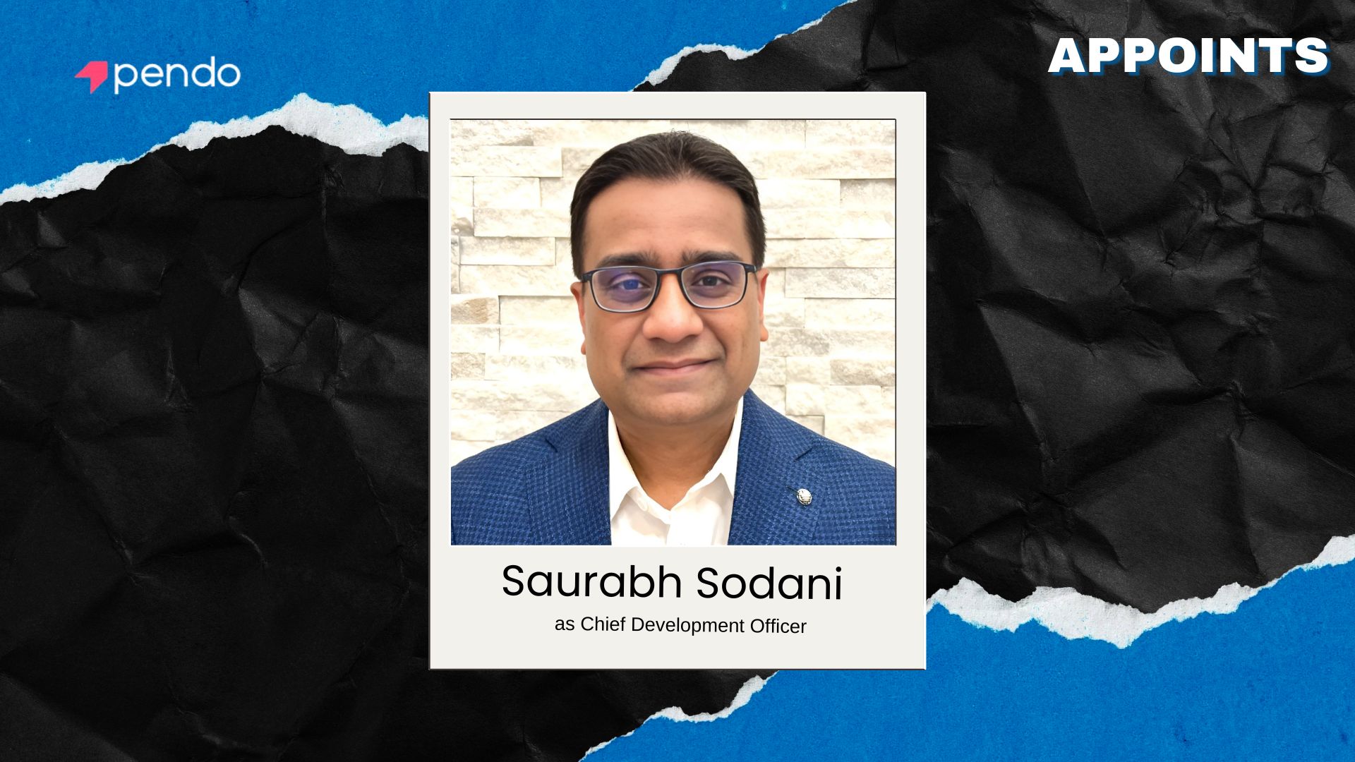 Pendo Names Saurabh Sodani as Chief Development Officer