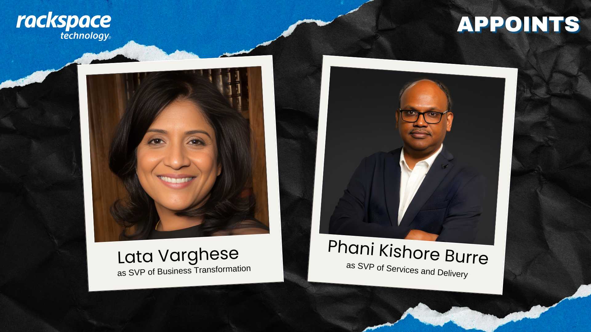 Rackspace Appoints Two SVPs to Drive Cloud, AI Strategy