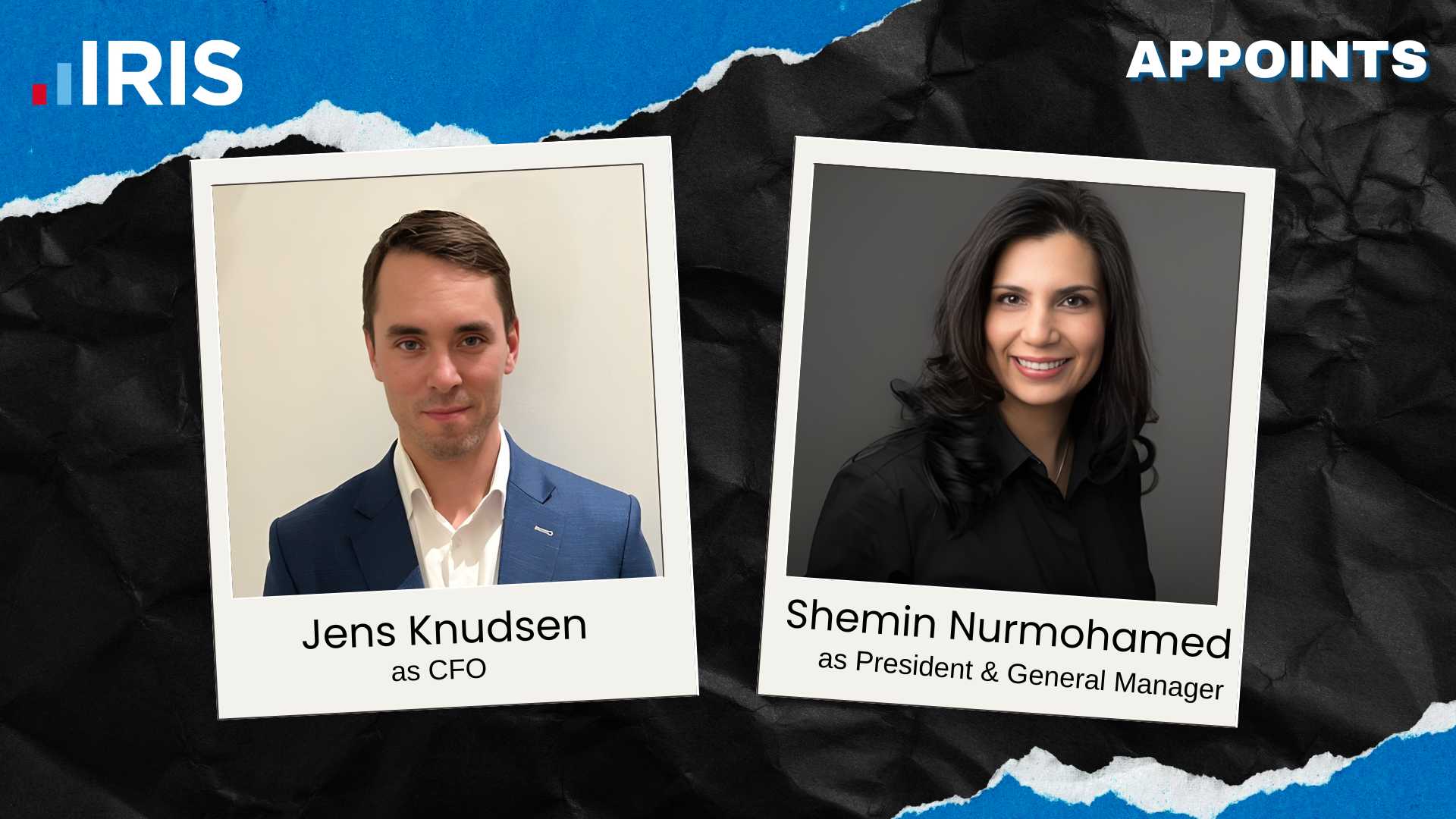 IRIS Software Group Appoints New CFO & Americas President for Growth