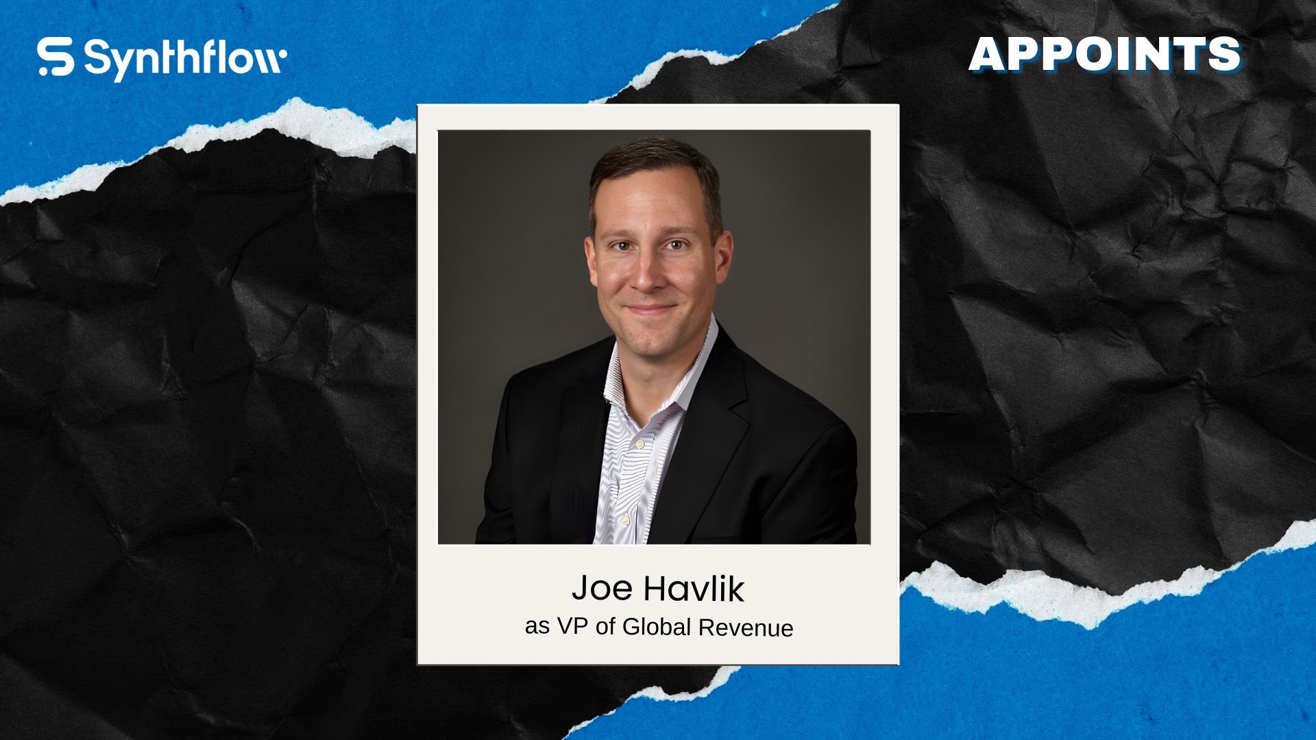 Synthflow AI Appoints Joe Havlik as VP of Global Revenue