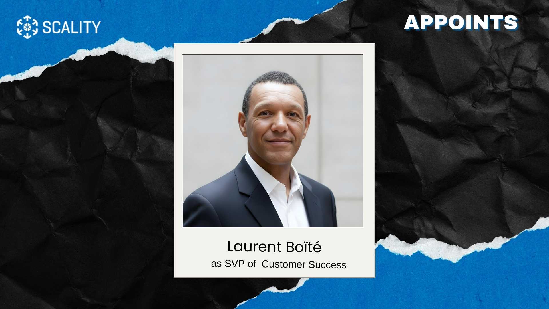 Scality Appoints Former French Armed Forces Major General Laurent Boïté to Executive Team