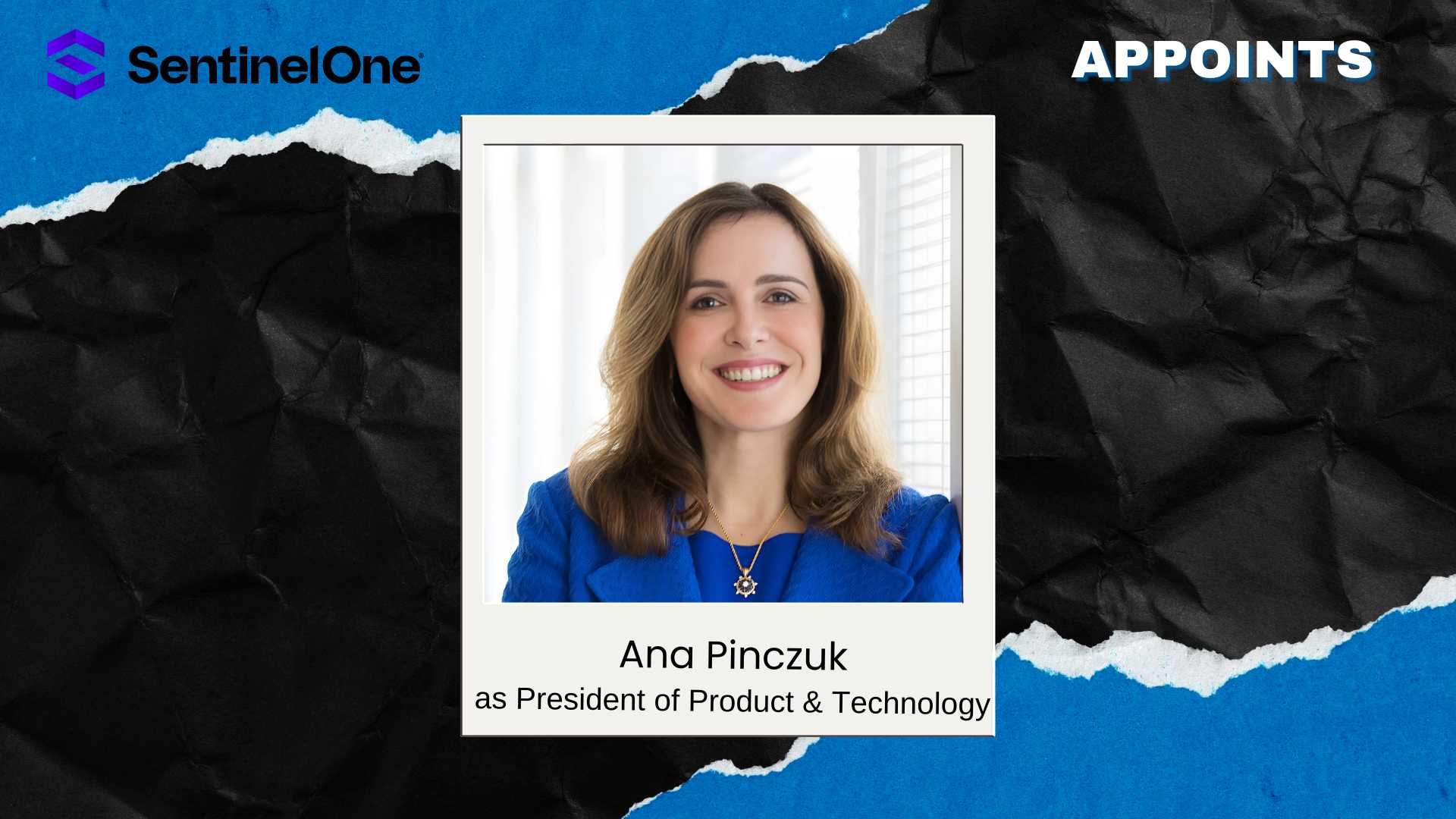 SentinelOne Appoints Ana Pinczuk as President of Product & Technology
