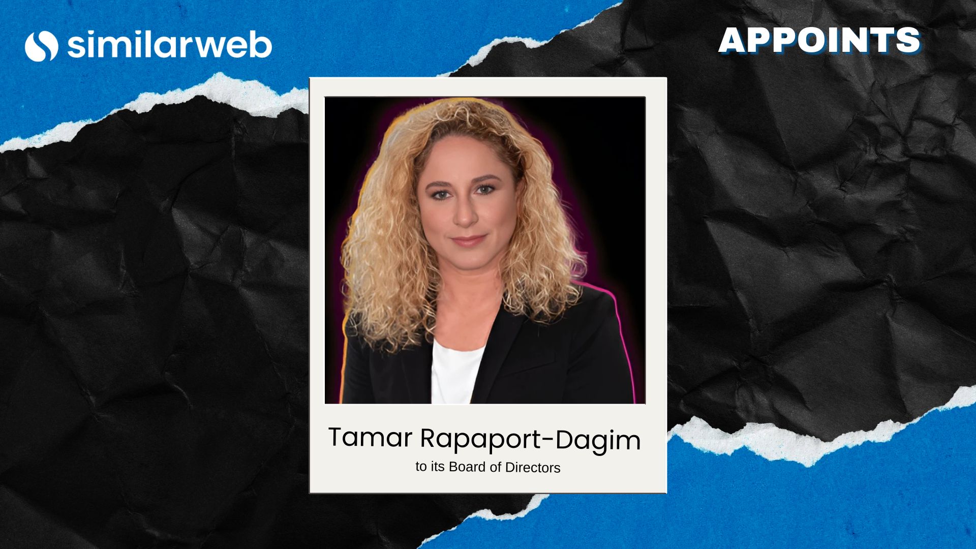 Similarweb Names Tamar Rapaport-Dagim to Board for Growth