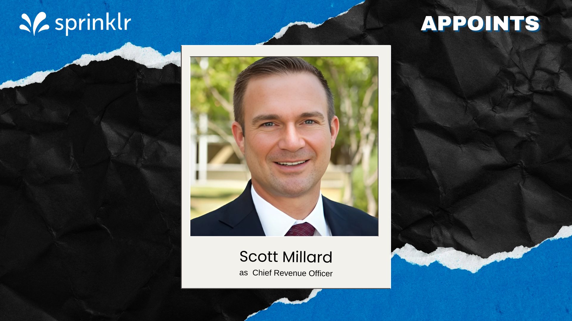 Sprinklr Appoints Scott Millard as Chief Revenue Officer