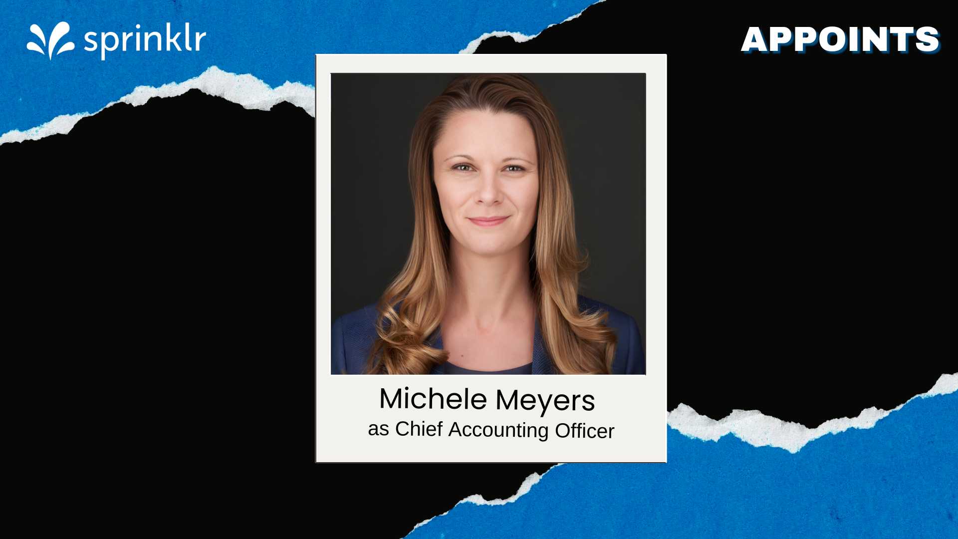 Sprinklr Appoints Michele Meyers as Chief Accounting Officer