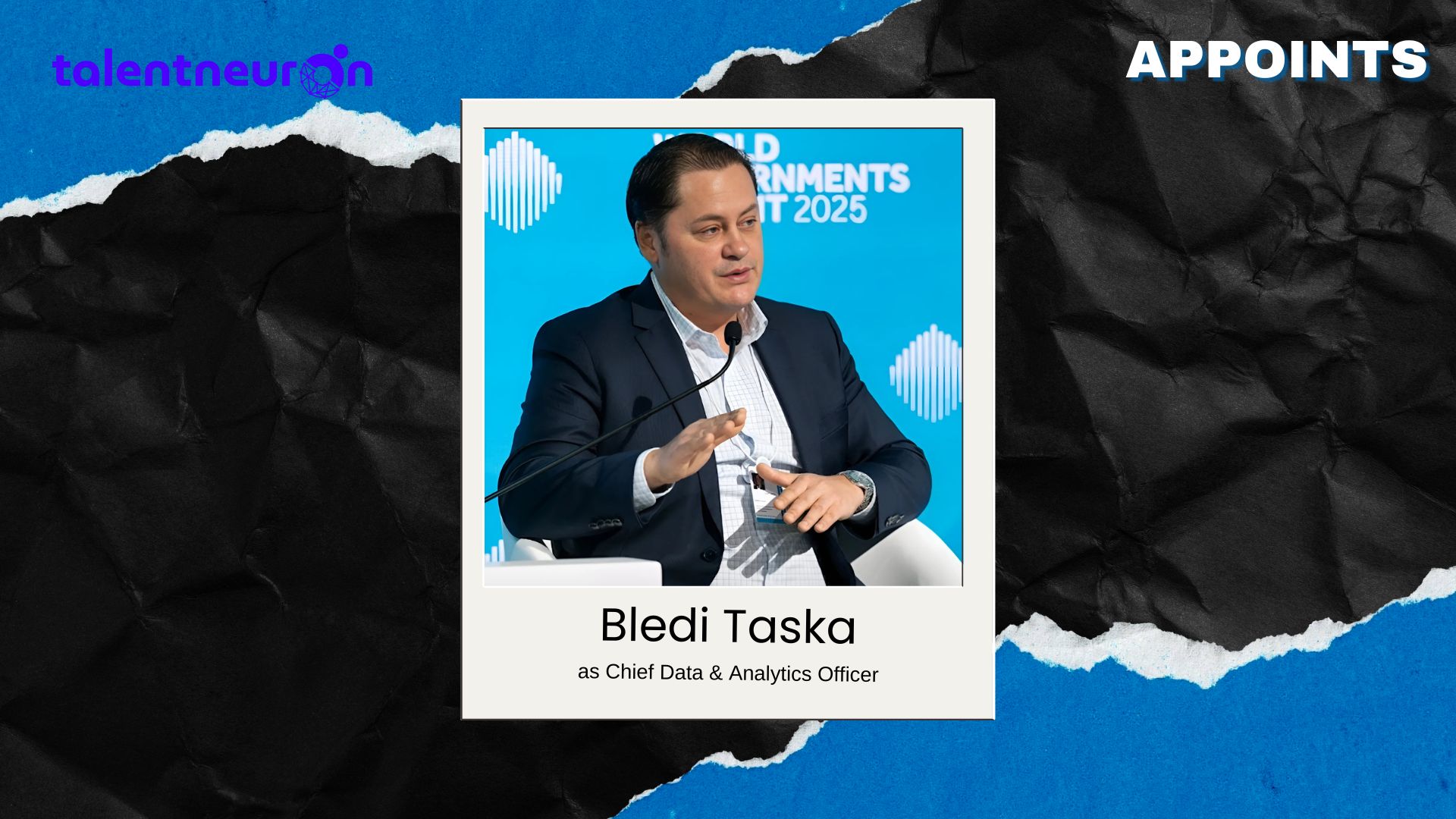 TalentNeuron Appoints Bledi Taska as Chief Data Officer 2025