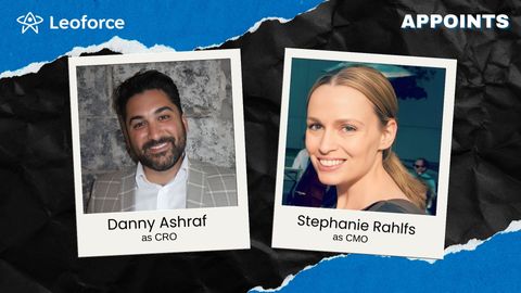 Leoforce Names Danny Ashraf CRO, Stephanie Rahlfs CMO