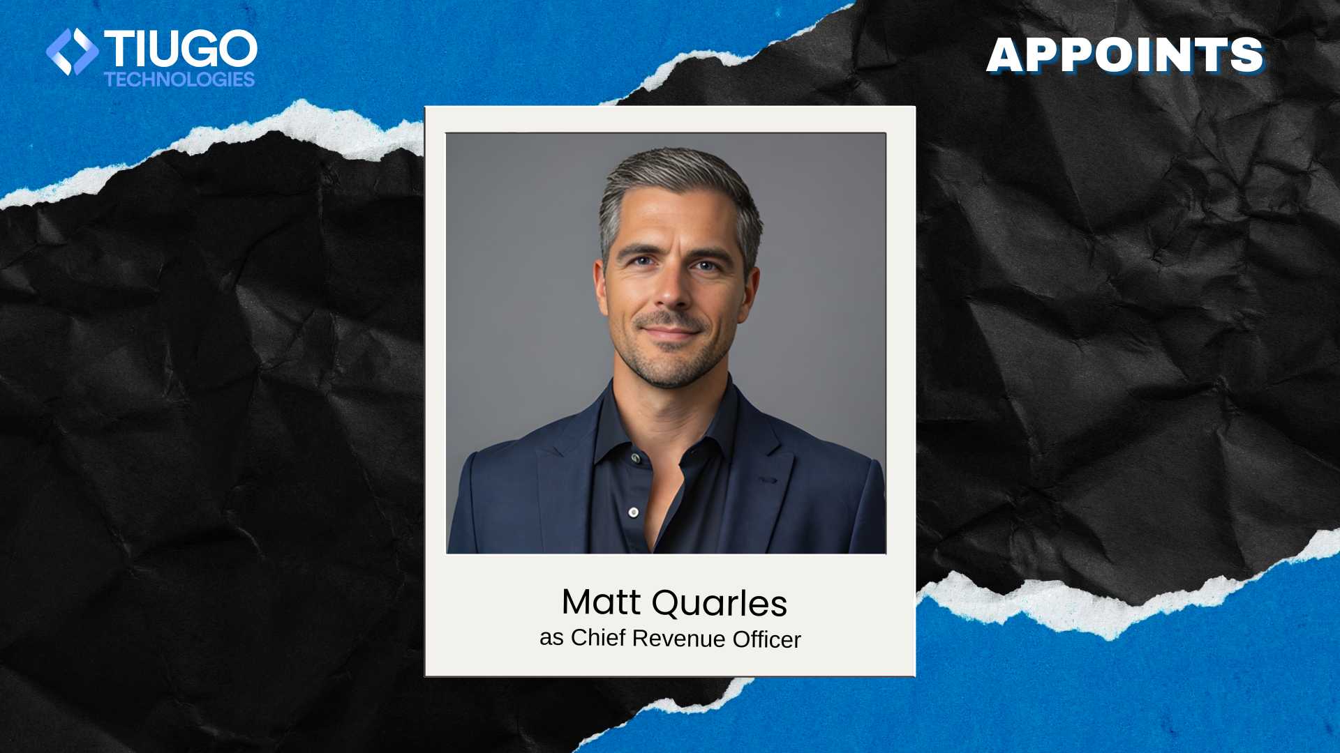 Tiugo Technologies Names Matt Quarles as Chief Revenue Officer