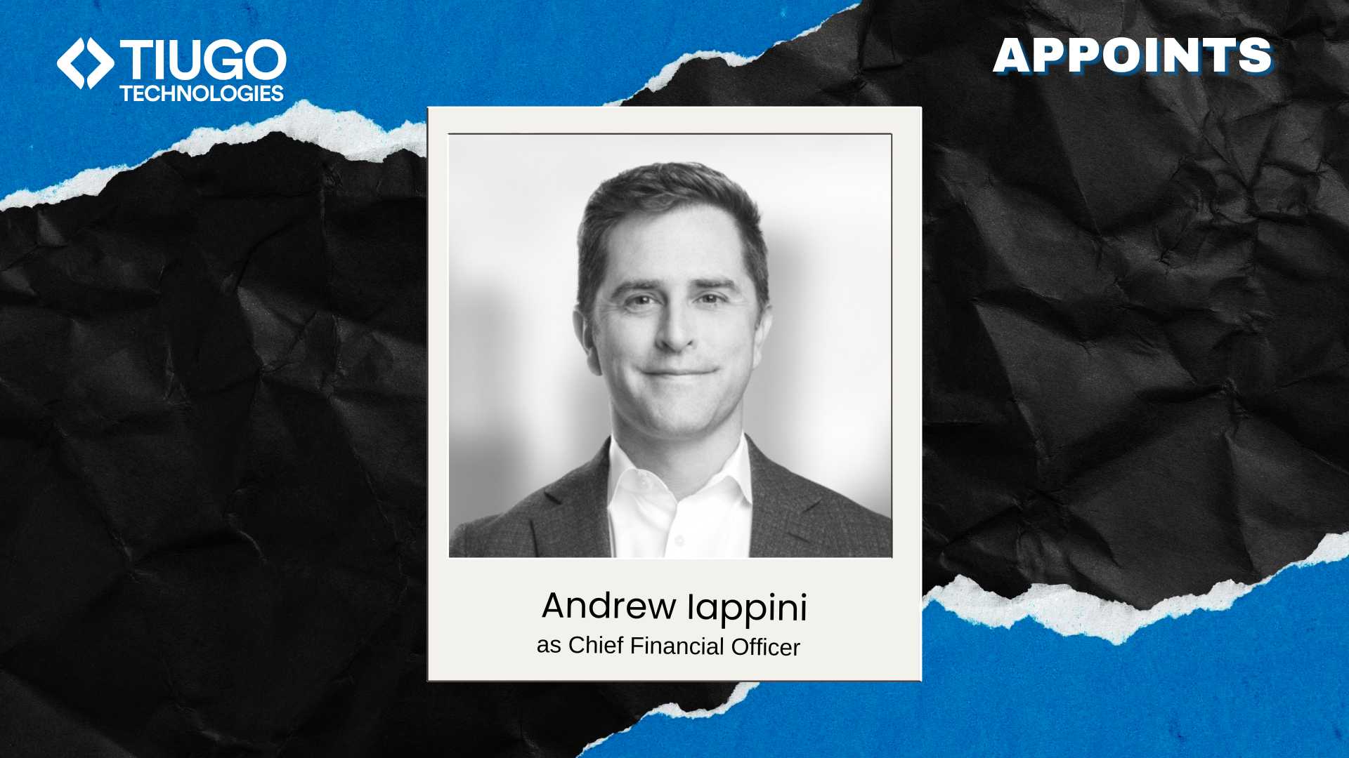 Tiugo Technologies Appoints Andrew Iappini as CFO