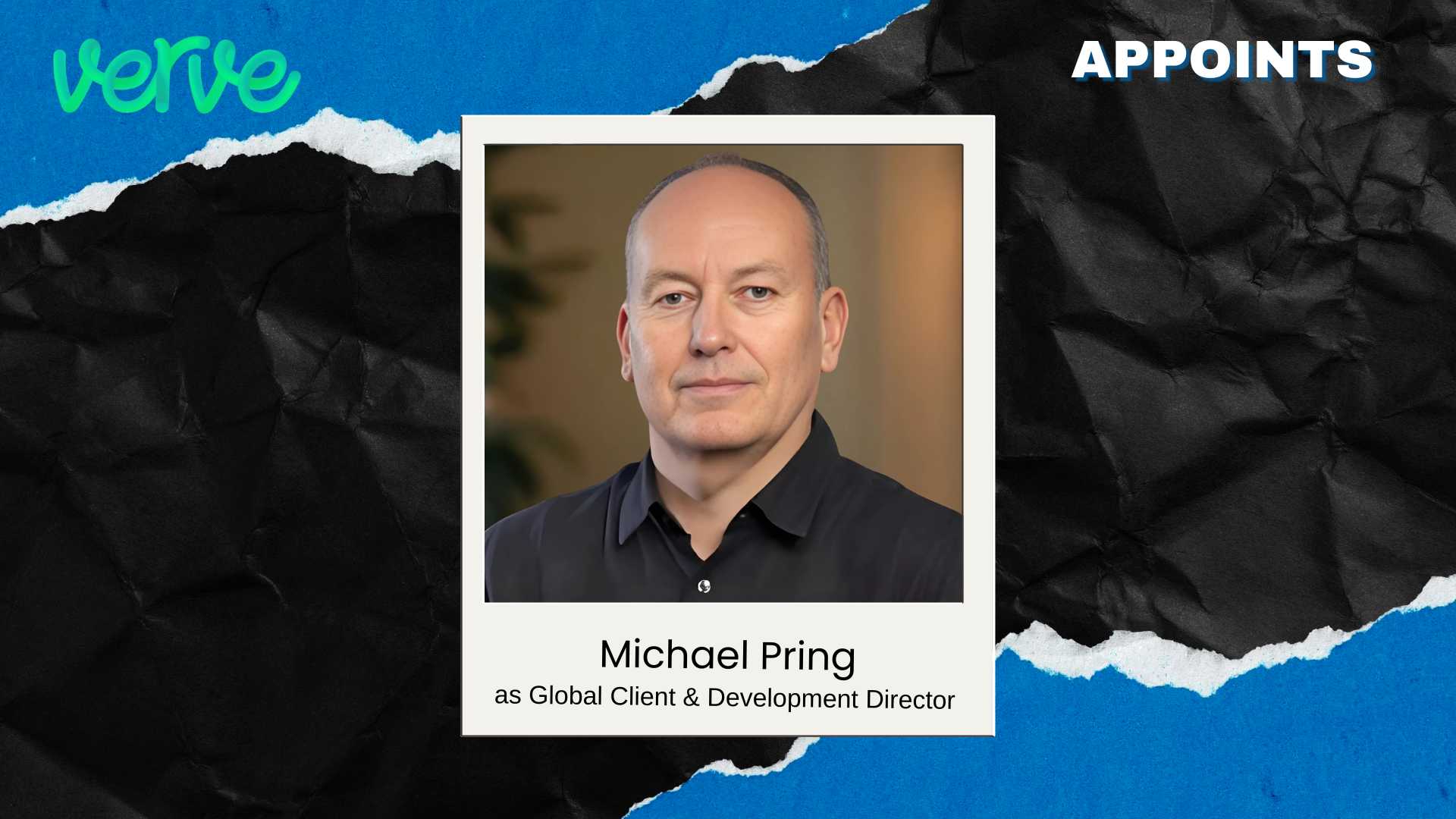 Verve Names Michael Pring Global Client & Development Director