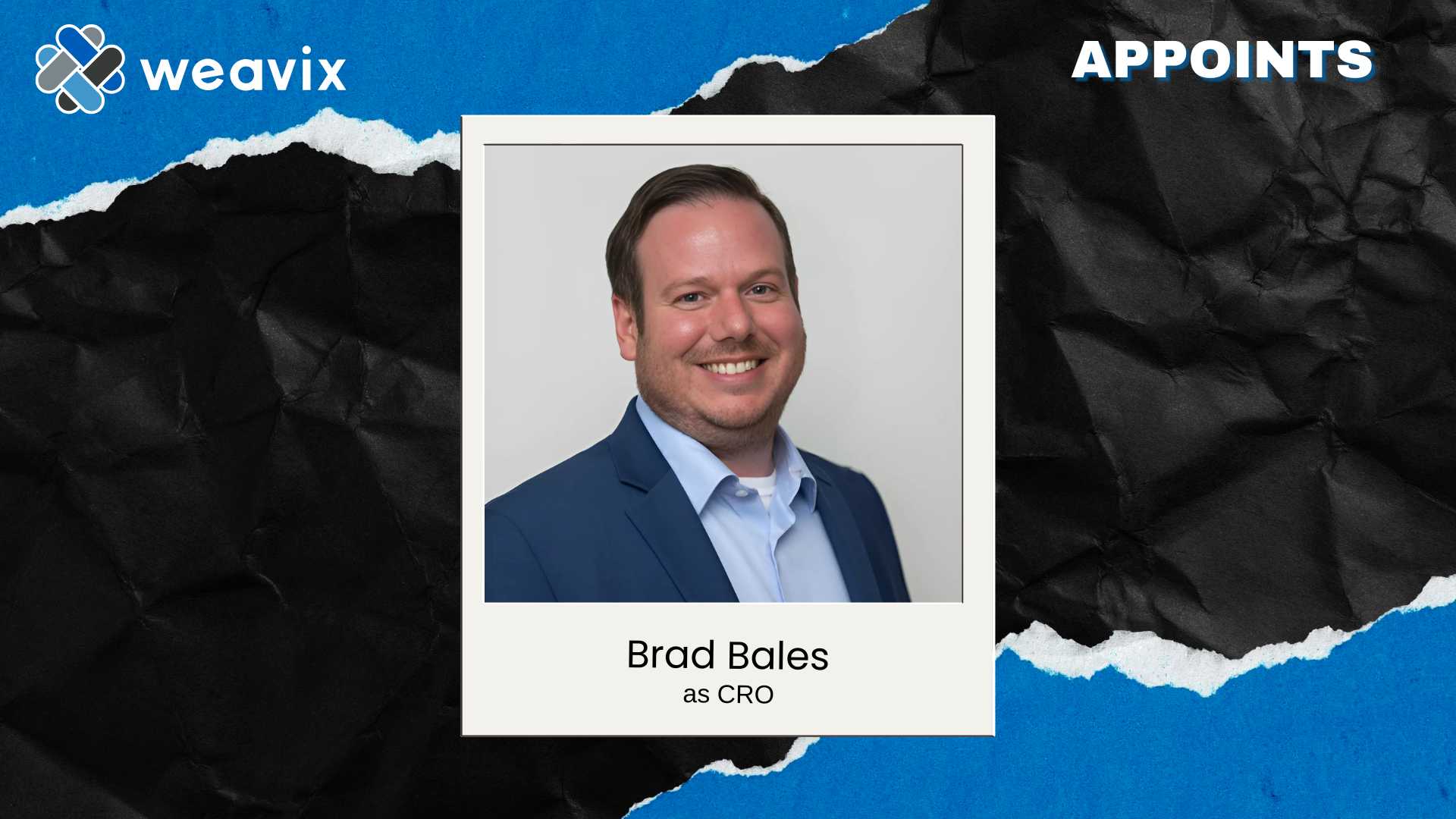 Weavix Appoints Brad Bales as CRO to Accelerate Growth of Walt Smart Radio