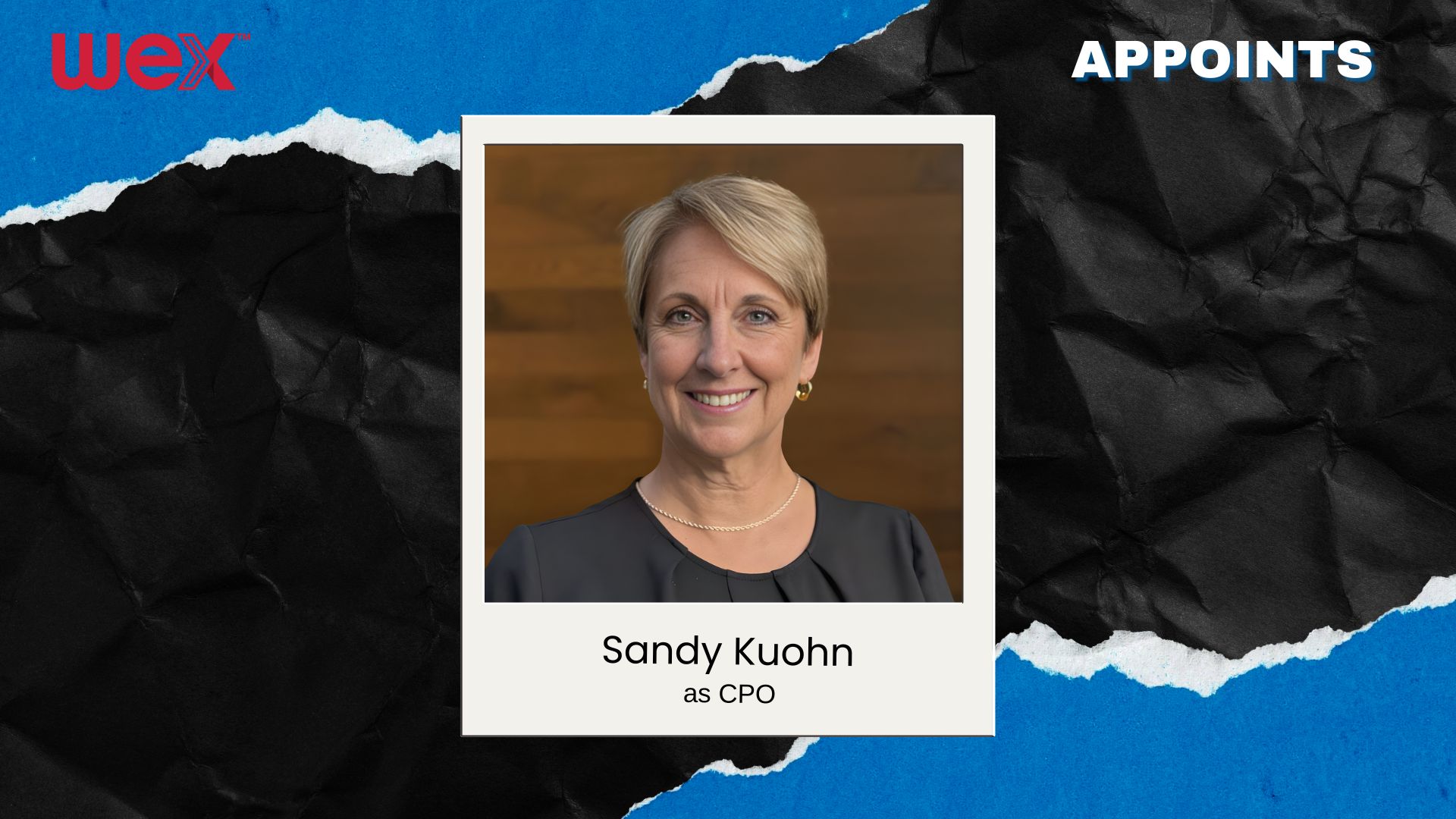 WEX Appoints Sandy Kuohn as Chief People Officer