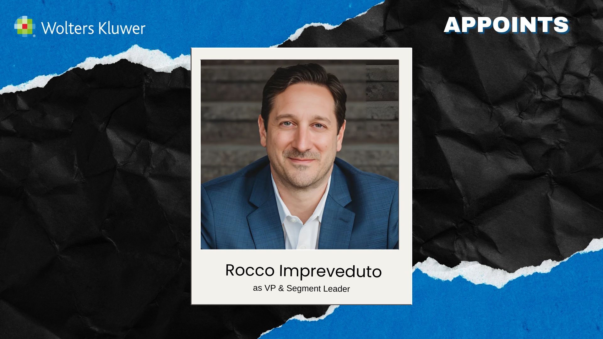 Wolters Kluwer Names Impreveduto TAA VP 2025