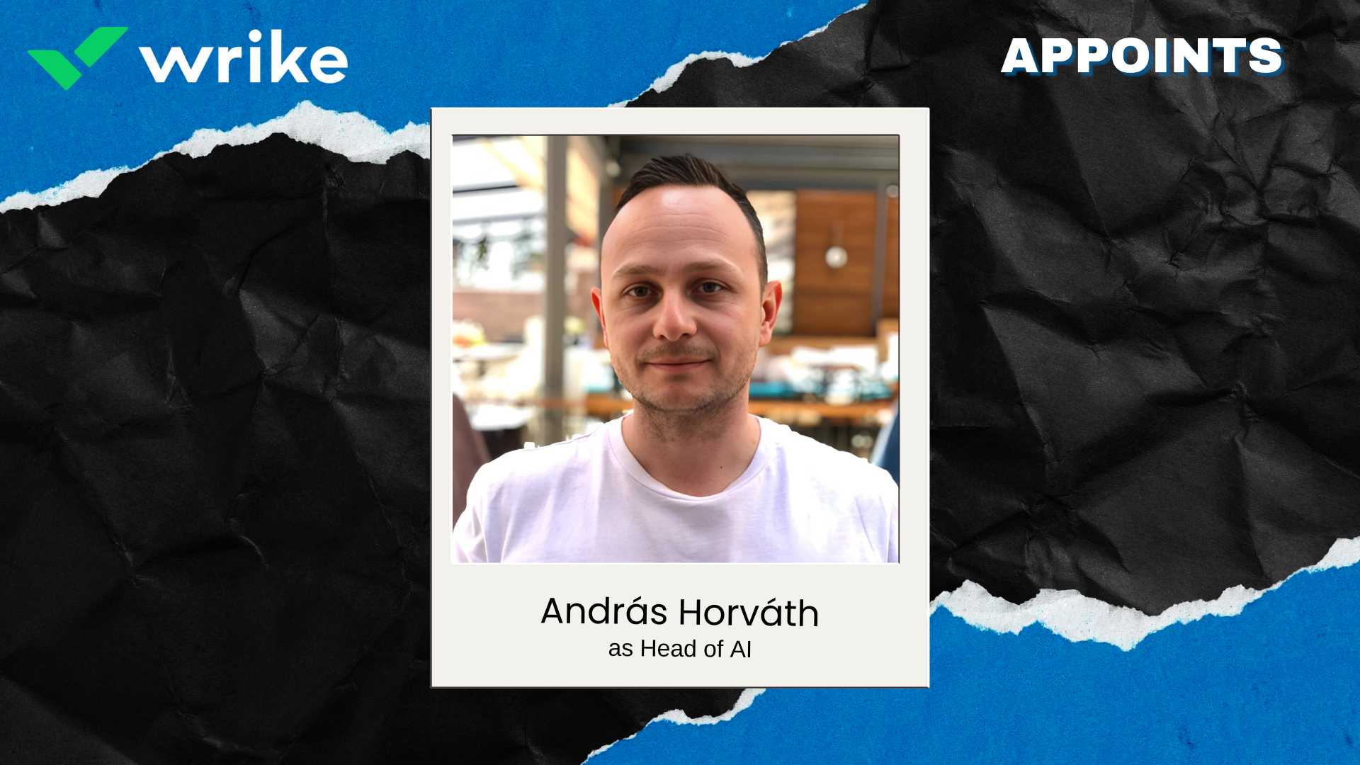 Wrike Names András Horváth as Head of AI for Innovation