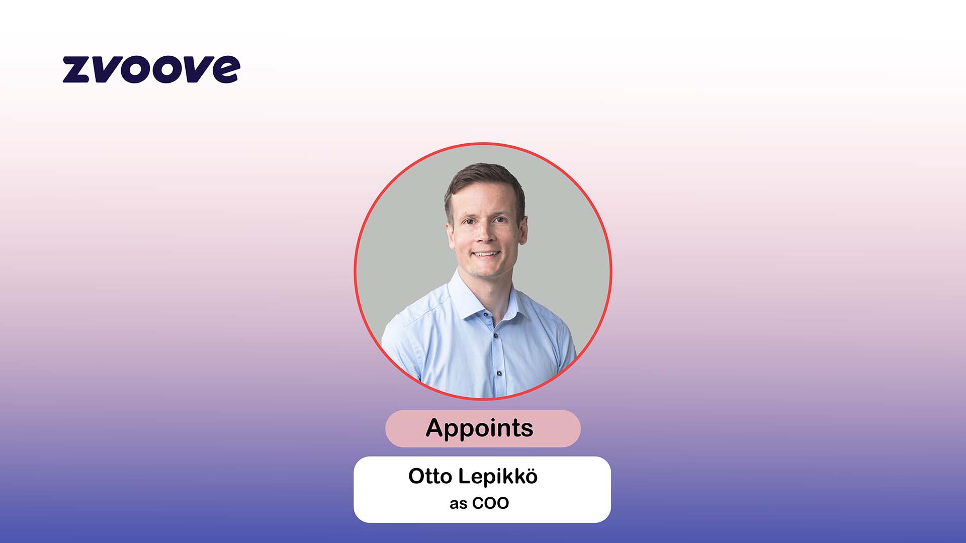 zvoove Group Names Otto Lepikkö as New COO